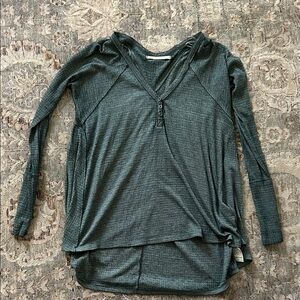 We The Free Teal Long Sleeve Top